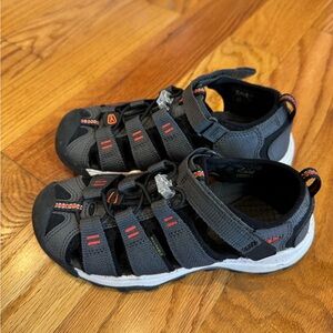 Keen Kids Outdoor Adventure Sandals - Gray and Red